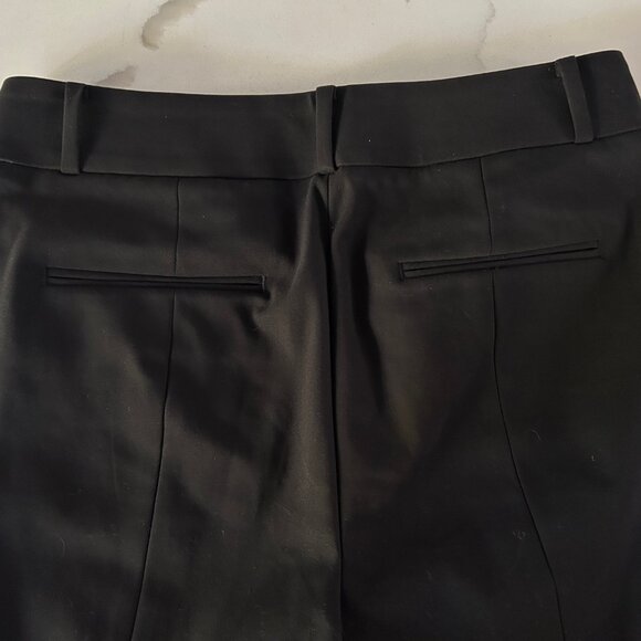 LOFT Marisa Skinny Ankle Pants stretch trousers in BLACK - Picture 4 of 7